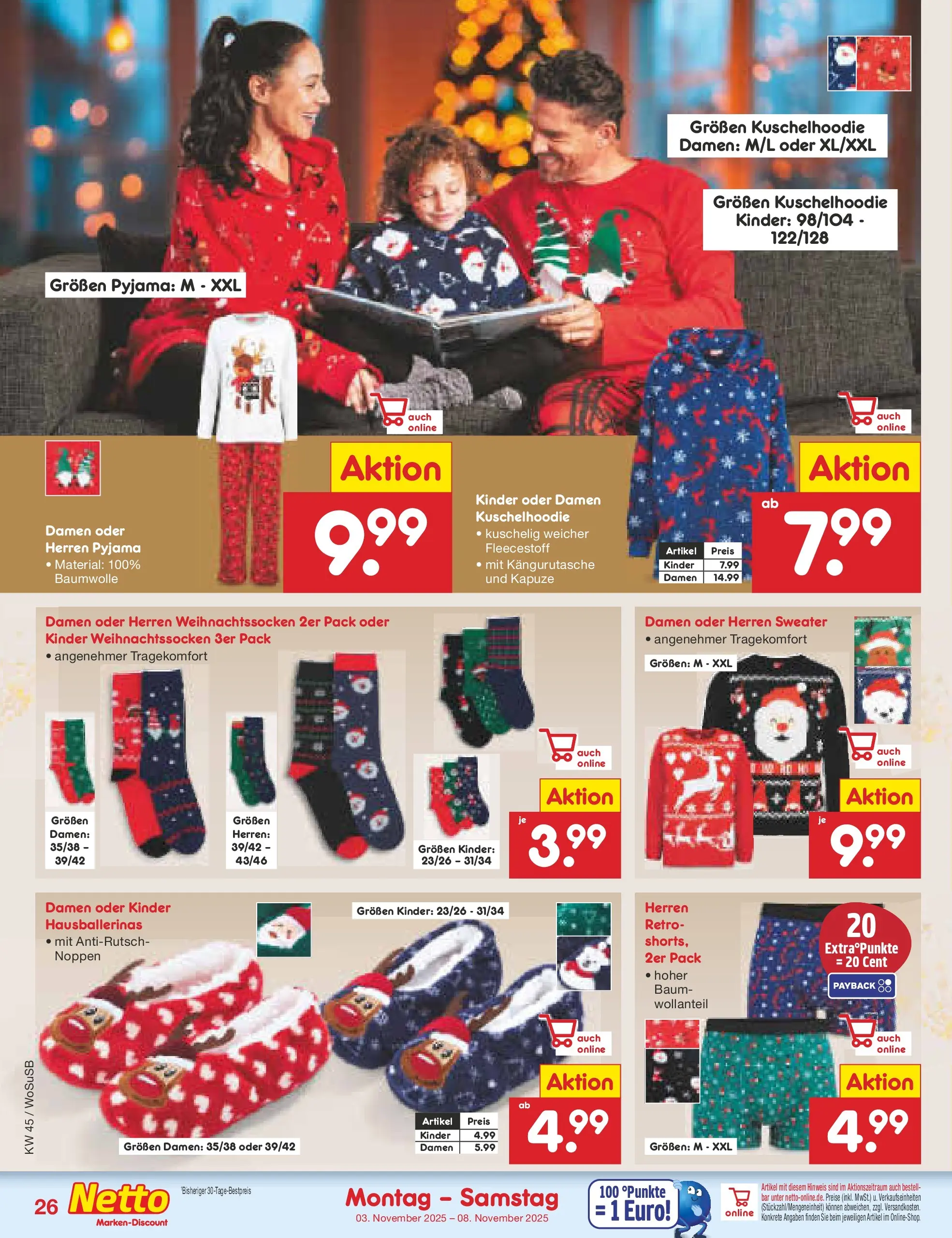 Netto Marken-Discount prospekt Mannheim	 (ab 03.11.2025) » Angebote | Seite: 28 | Produkte: Pyjama Netto Marken-Discount prospekt Mannheim	 (ab 03.11.2025) » Angebote | Seite: 28 | Produkte: Pyjama