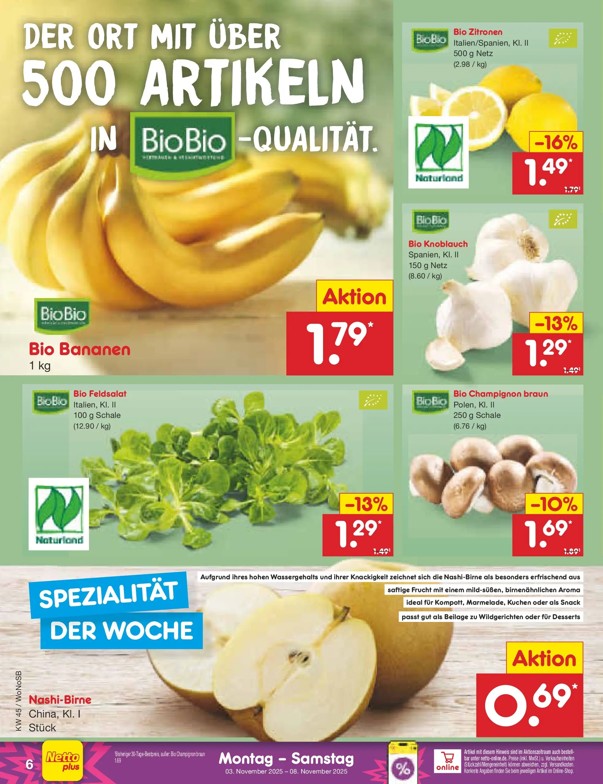 Netto Marken-Discount prospekt Friedrichsdorf	 (ab 02.11.2025) » Angebote | Seite: 6