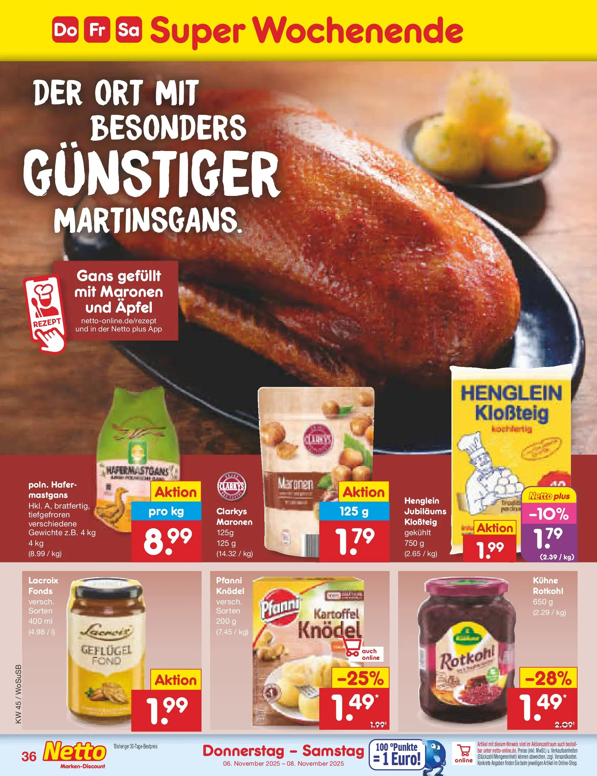 Netto Marken-Discount prospekt Mannheim	 (ab 03.11.2025) » Angebote | Seite: 40 | Produkte: Rotkohl, Äpfel Netto Marken-Discount prospekt Mannheim	 (ab 03.11.2025) » Angebote | Seite: 40 | Produkte: Rotkohl, Äpfel