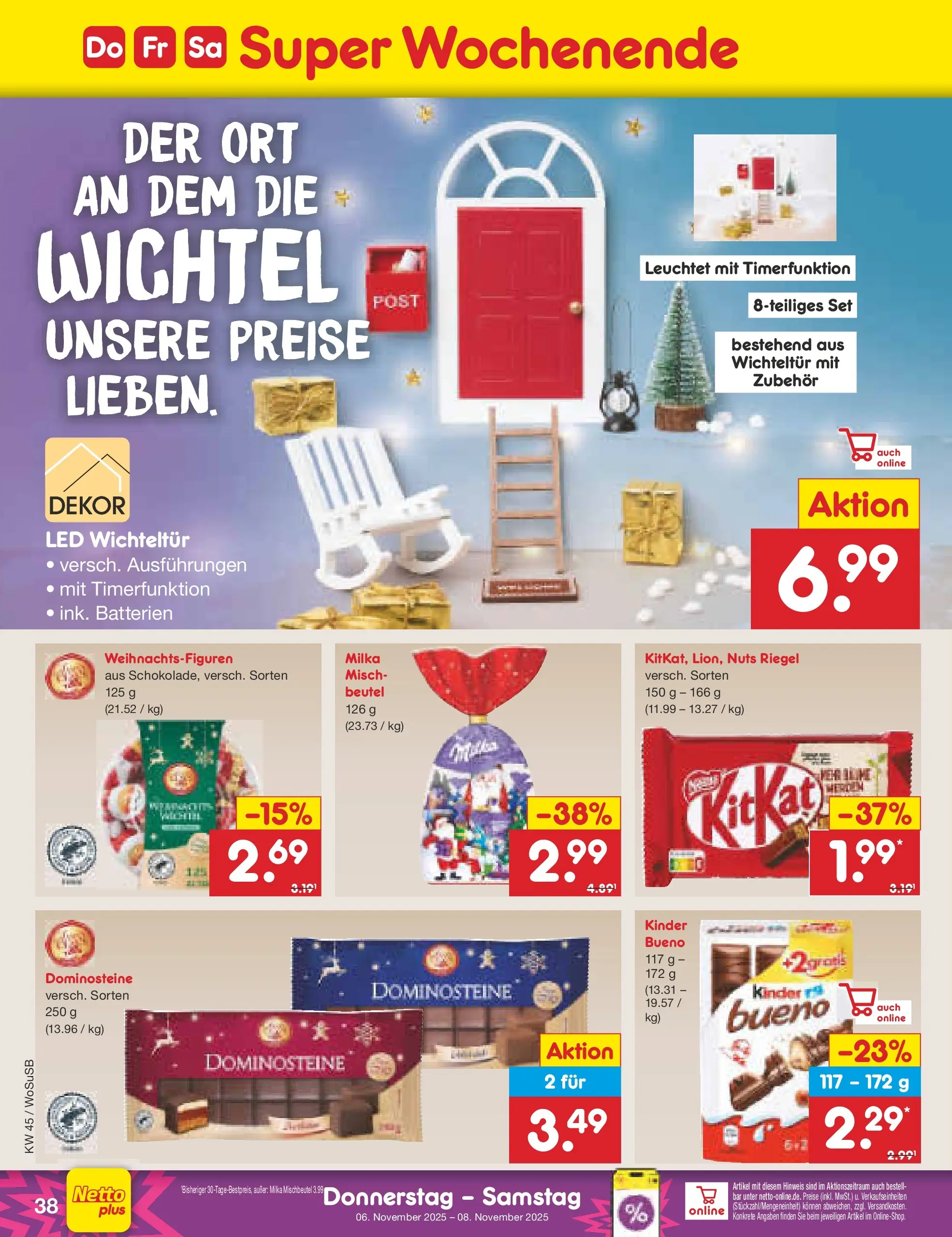 Netto Marken-Discount prospekt Mannheim	 (ab 03.11.2025) » Angebote | Seite: 42 | Produkte: Batterien, Kinder bueno, Milka Netto Marken-Discount prospekt Mannheim	 (ab 03.11.2025) » Angebote | Seite: 42 | Produkte: Batterien, Kinder bueno, Milka