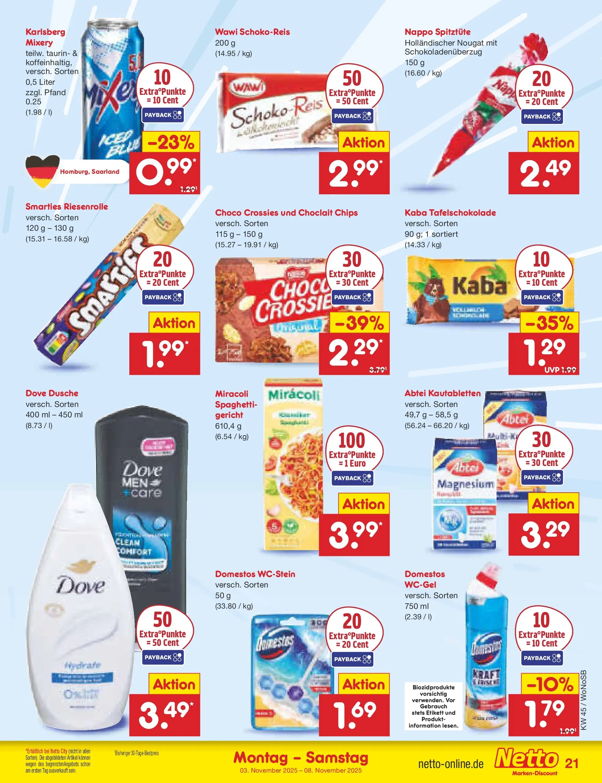 Netto Marken-Discount prospekt Friedrichsdorf	 (ab 02.11.2025) » Angebote | Seite: 21