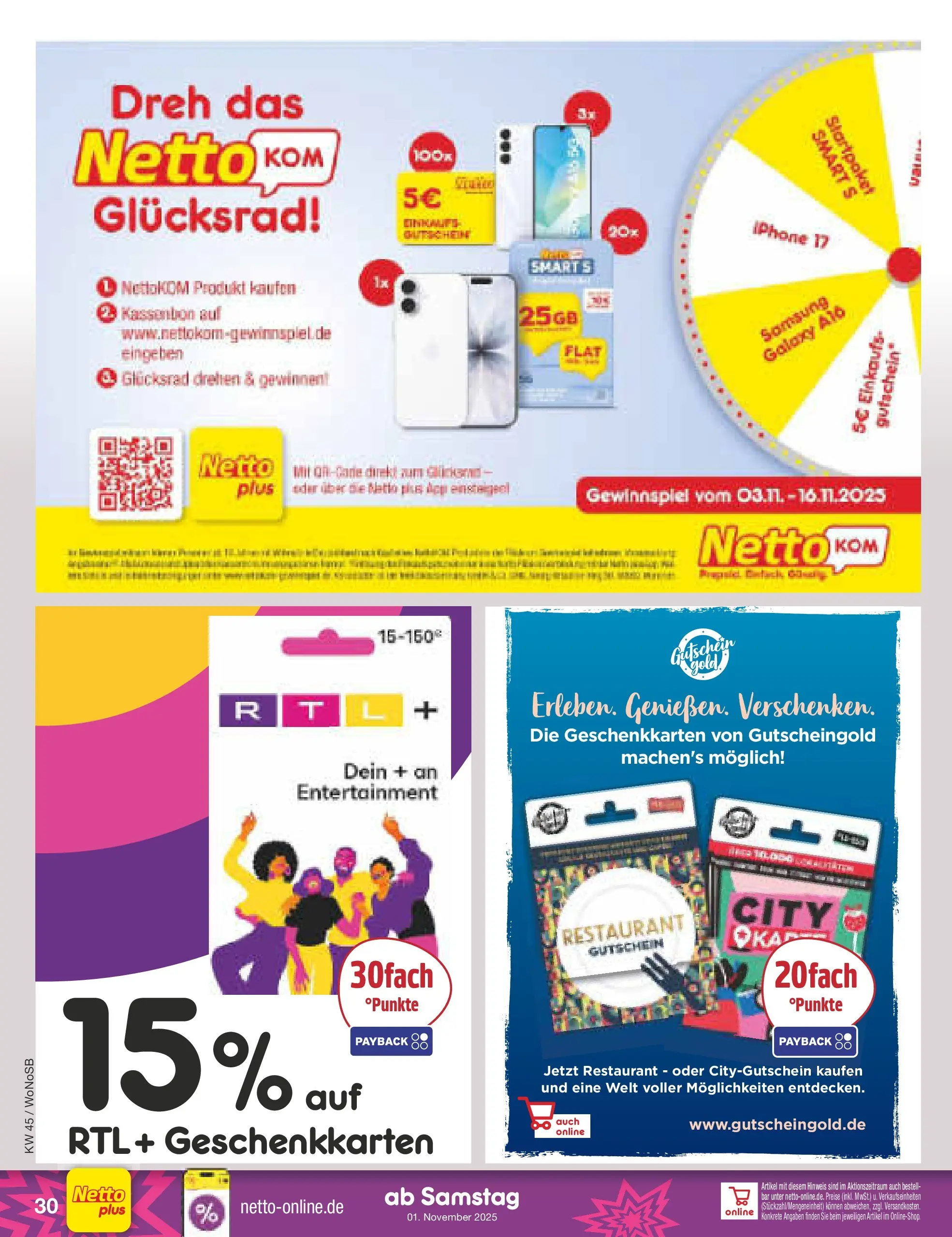 Netto Marken-Discount prospekt Friedrichsdorf	 (ab 02.11.2025) » Angebote | Seite: 34