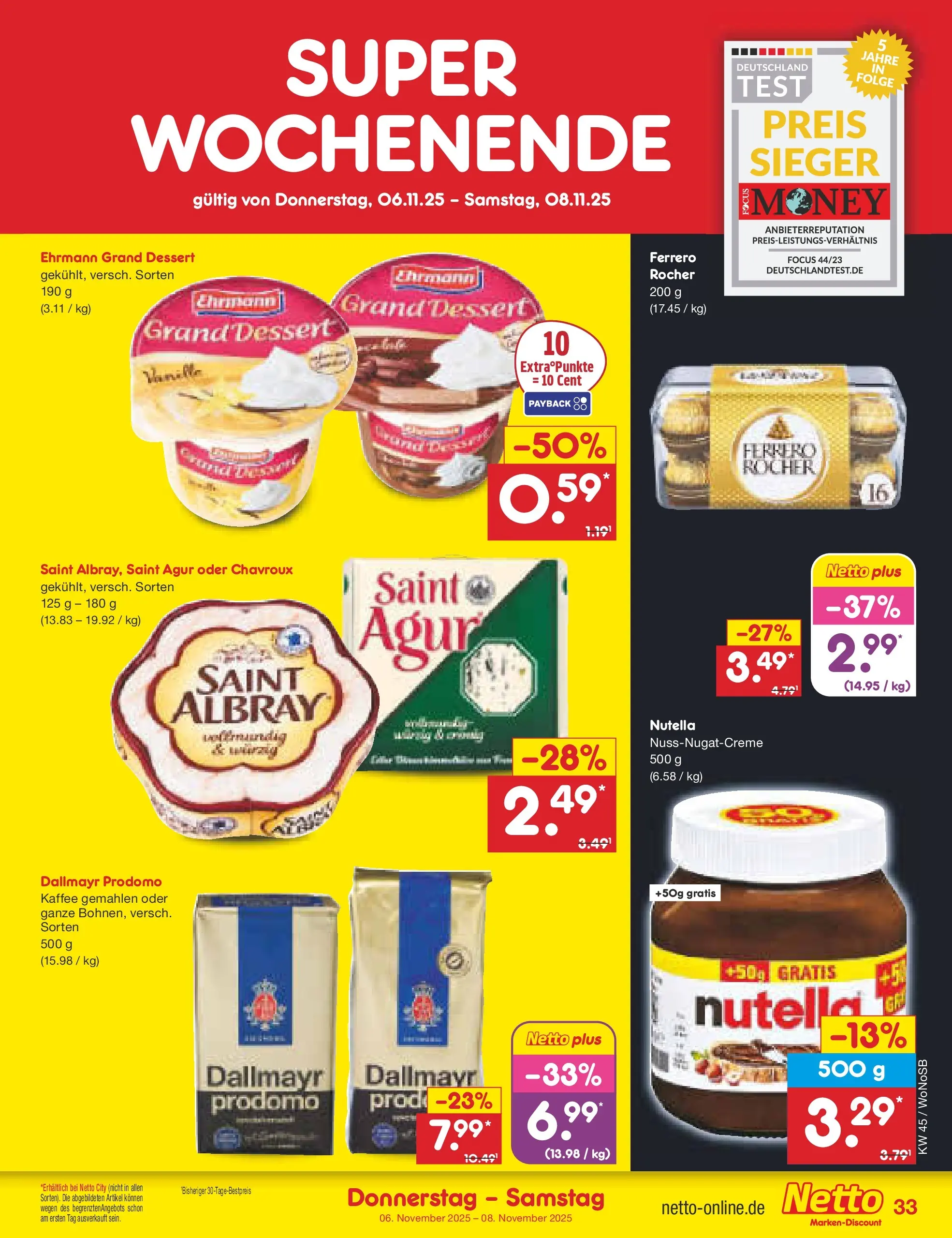 Netto Marken-Discount prospekt Friedrichsdorf	 (ab 02.11.2025) » Angebote | Seite: 37