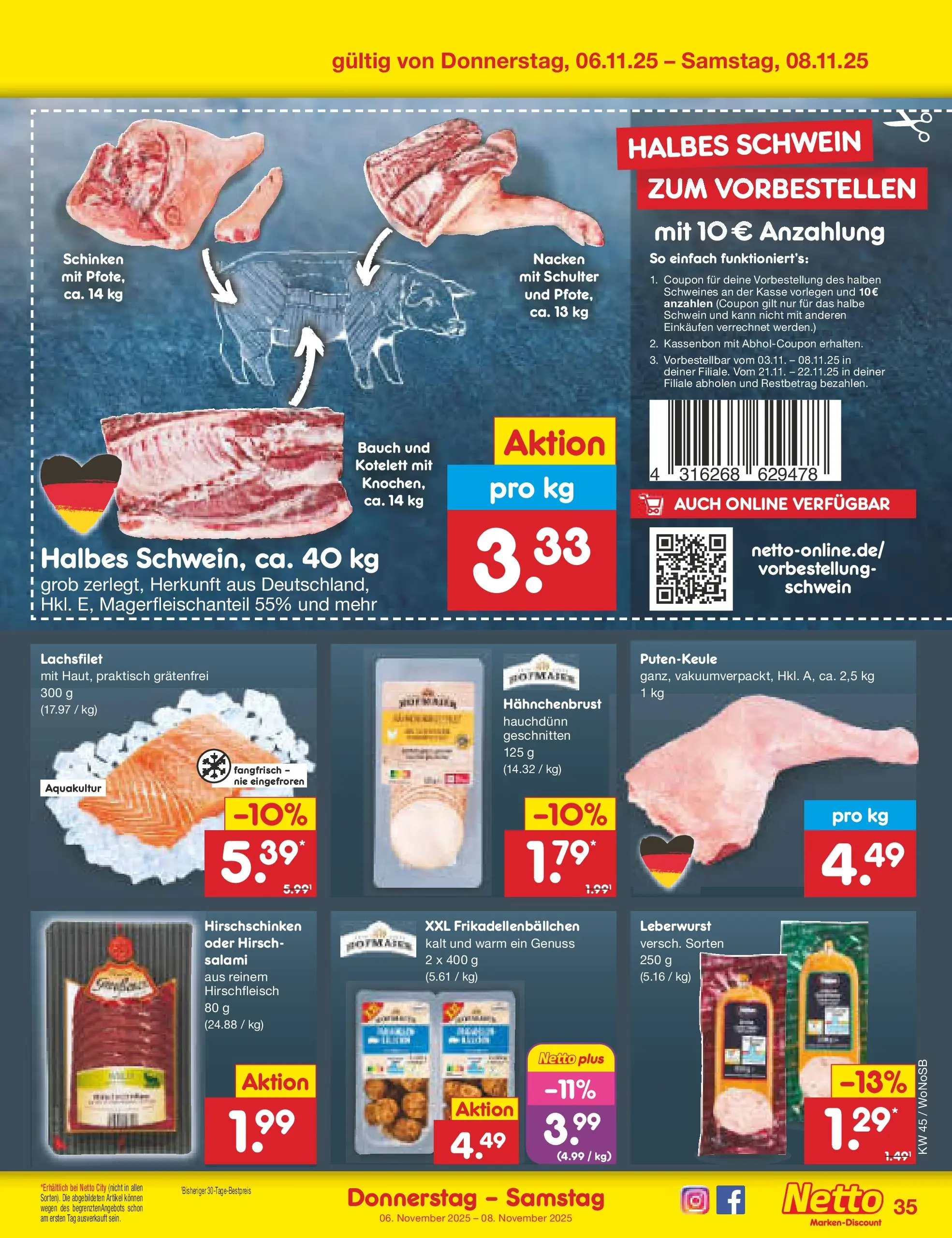 Netto Marken-Discount prospekt Friedrichsdorf	 (ab 02.11.2025) » Angebote | Seite: 39