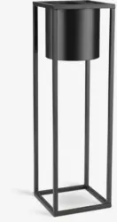 JYSK Ghiveci DETLEF 15x15x50cm negru