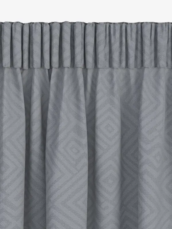 JYSK Draperie LYGNE 140x300 jacard gri