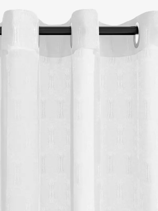 JYSK Завеса BANDAK 1x140x300 жакард светлокремава