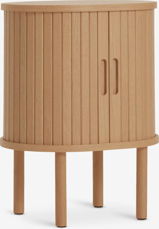 JYSK Noptieră LYNGVIG 2 uși tambur stejar natur