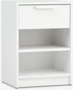 JYSK JYSK Noptieră JENSLEV 1 sertar alb - până la 05-11-25