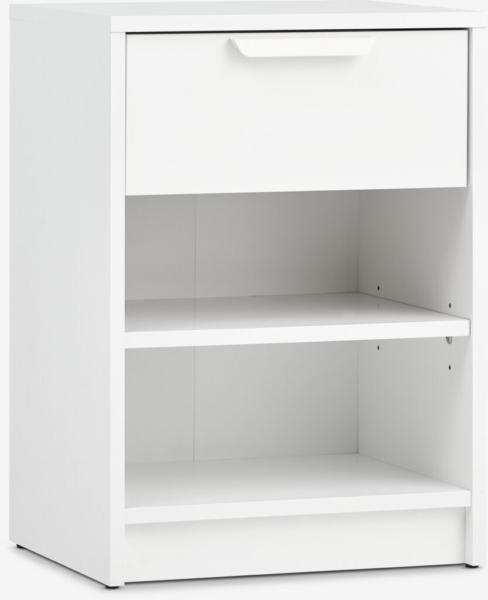 JYSK Noptieră JENSLEV 1 sertar alb