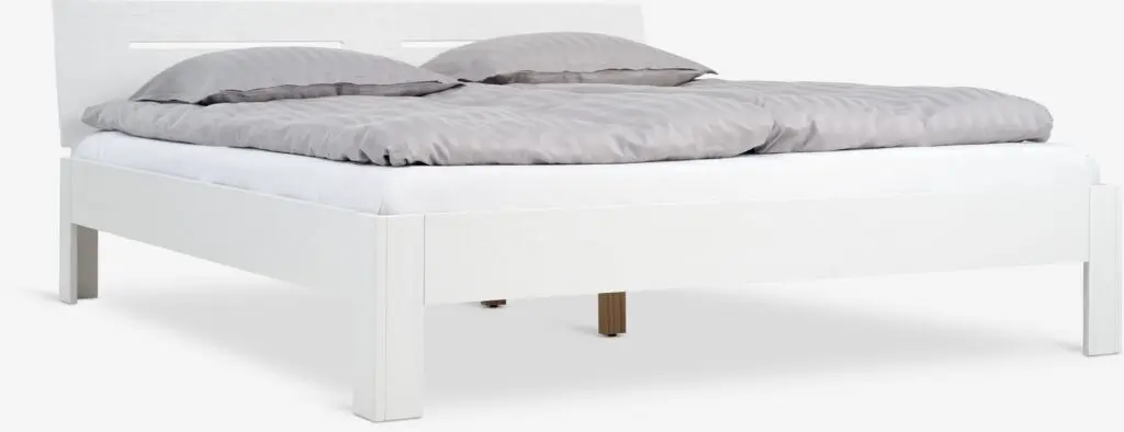 JYSK Рамка за легло OLSKER 160x200 бяла