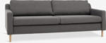 JYSK JYSK Canapea HELLERUP 3 locuri gri - până la 05-11-25
