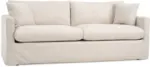 JYSK JYSK Диван LYNGAA 3-местен със свалящ се калъв бежов текстил