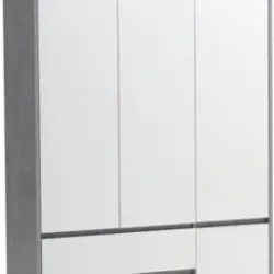 JYSK Dulap BILLUND 119x193 alb/ciment