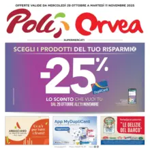 OFFERTE VALIDE DA MERCOLEDÌ 29 OTTOBRE A MARTEDÌ 11 NOVEMBRE 2025