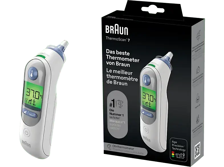BRAUN IRT6520 ThermoScan® 7 Ohrthermometer