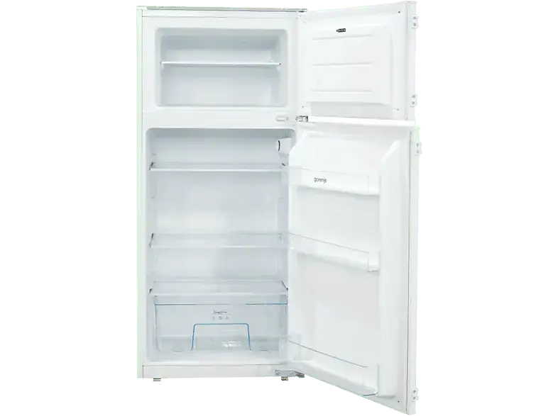 Gorenje RFI412EP1 Kühlschrank mit Gefrierfach, Schlepptürtechnik (E, 170 l, 1221 mm hoch, Einbaugerät, Weiß)