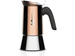 Bialetti 7284 Venus 4-Tassen Induktion Kupfer; Espressokocher