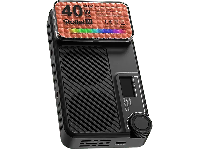 Rollei LUX Compact 40W RGB Dauerleuchte; Dauerlicht