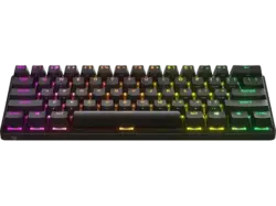 Steel Series Apex Pro Mini Wireless, Gaming Tastatur, Mechanisch, Sonstiges, Kabelgebunden, Kabellos, Schwarz