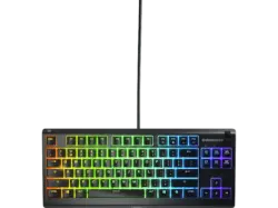 Steel Series apeX 3 TKL, Gaming Tastatur, Rubberdome, Sonstiges, Kabelgebunden, Schwarz