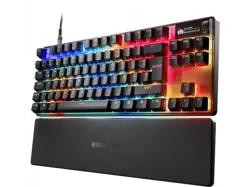 Steel Series Apex Pro TKL GEN3, Gaming Tastatur, Mechanisch, Sonstiges, Kabelgebunden, Schwarz