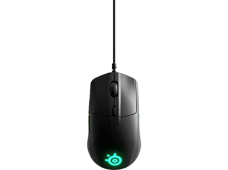 Steel Series Rival 3 Gaming Maus, Schwarz