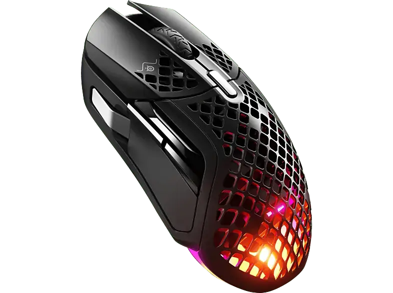 Steel Series Aerox 5 Wireless Gaming Maus, Mattschwarz