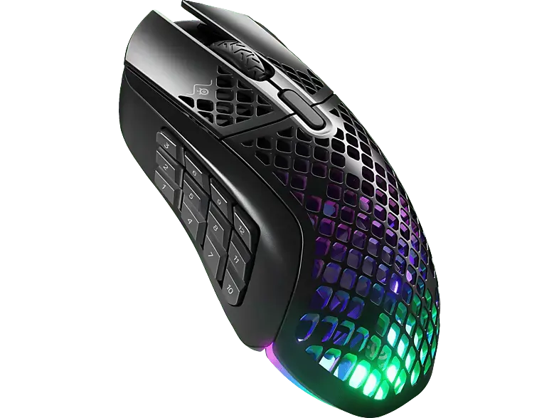 Steel Series Aerox 9 Wireless Gaming Maus, Mattschwarz