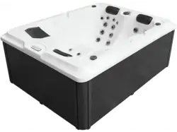 Sanotechnik SPA56 Diablo Serling Silver 210x160x80 cm Whirpool