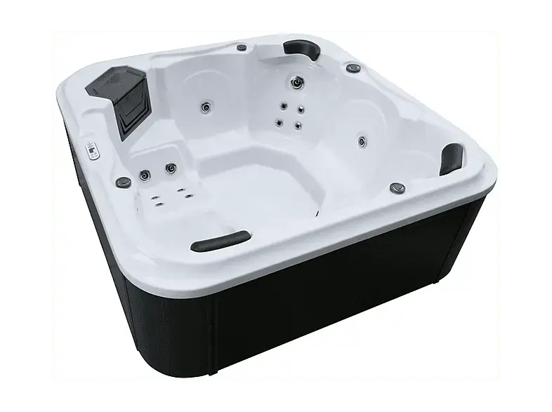 Sanotechnik SPA58 Tirol sterling silver 210x210x80 cm Whirpool