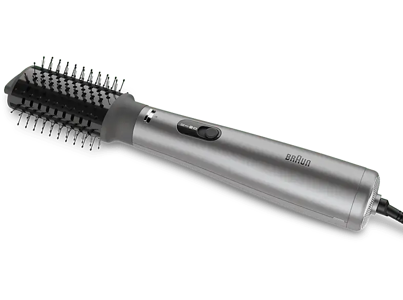 Braun BRAS430E Warmluftbürste Silber, 1000 Watt, 3 Aufsätze