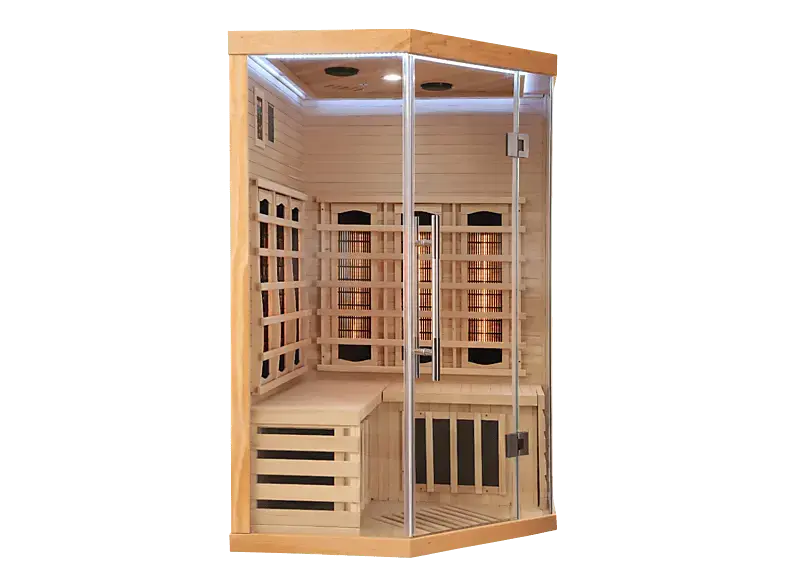 Sanotechnik SB80120 supreme Infrarotkabine für 2 Personen (2460 Watt)