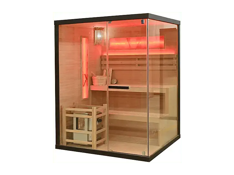 Sanotechnik SB50150 LUXOR 2 Sauna für 3 Personen (6 kW)