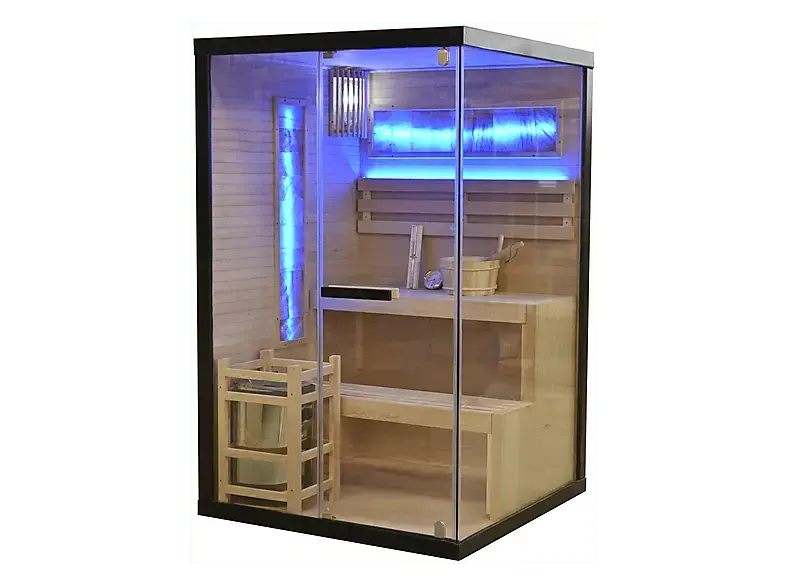 Sanotechnik SB50120 LUXOR 1 Sauna für 2 Personen (6600 Watt)