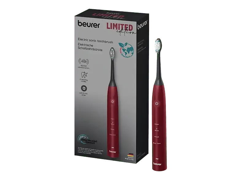 Beurer 105.47 SC30 Cherry Schallzahnbürste Schwarz