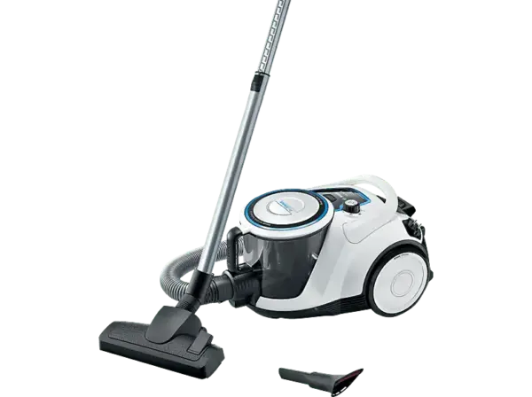 Bosch BGC41LSIL Staubsauger (69 dB(A), maximale Leistung: 600 Watt, Wei&szlig;/Schwarz)