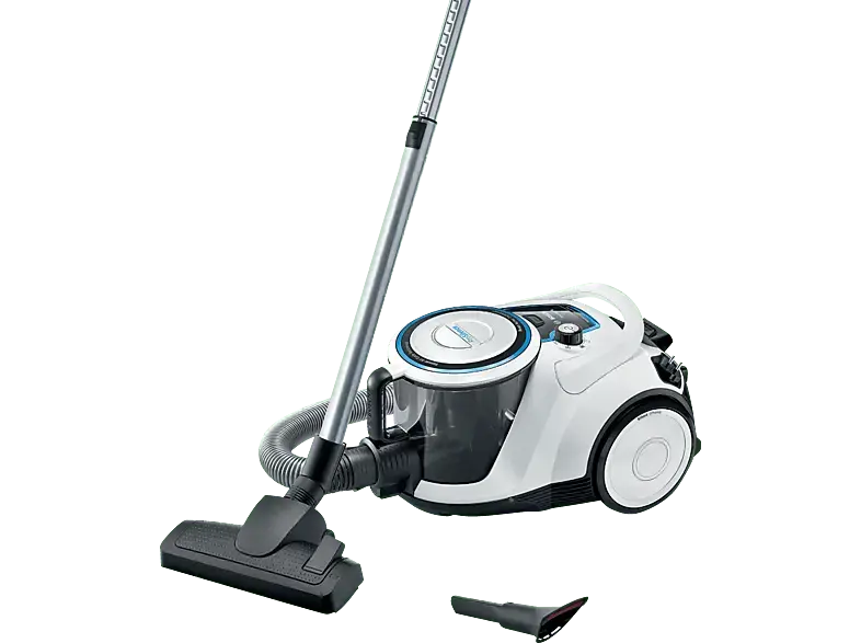 Bosch BGC41LSIL Staubsauger (69 dB(A), maximale Leistung: 600 Watt, Weiß/Schwarz)