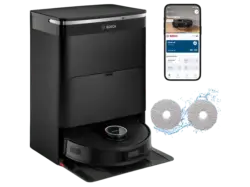 Bosch BCRDW3BX Spotless Max Cam Saug- und Wischroboter (Schwarz)