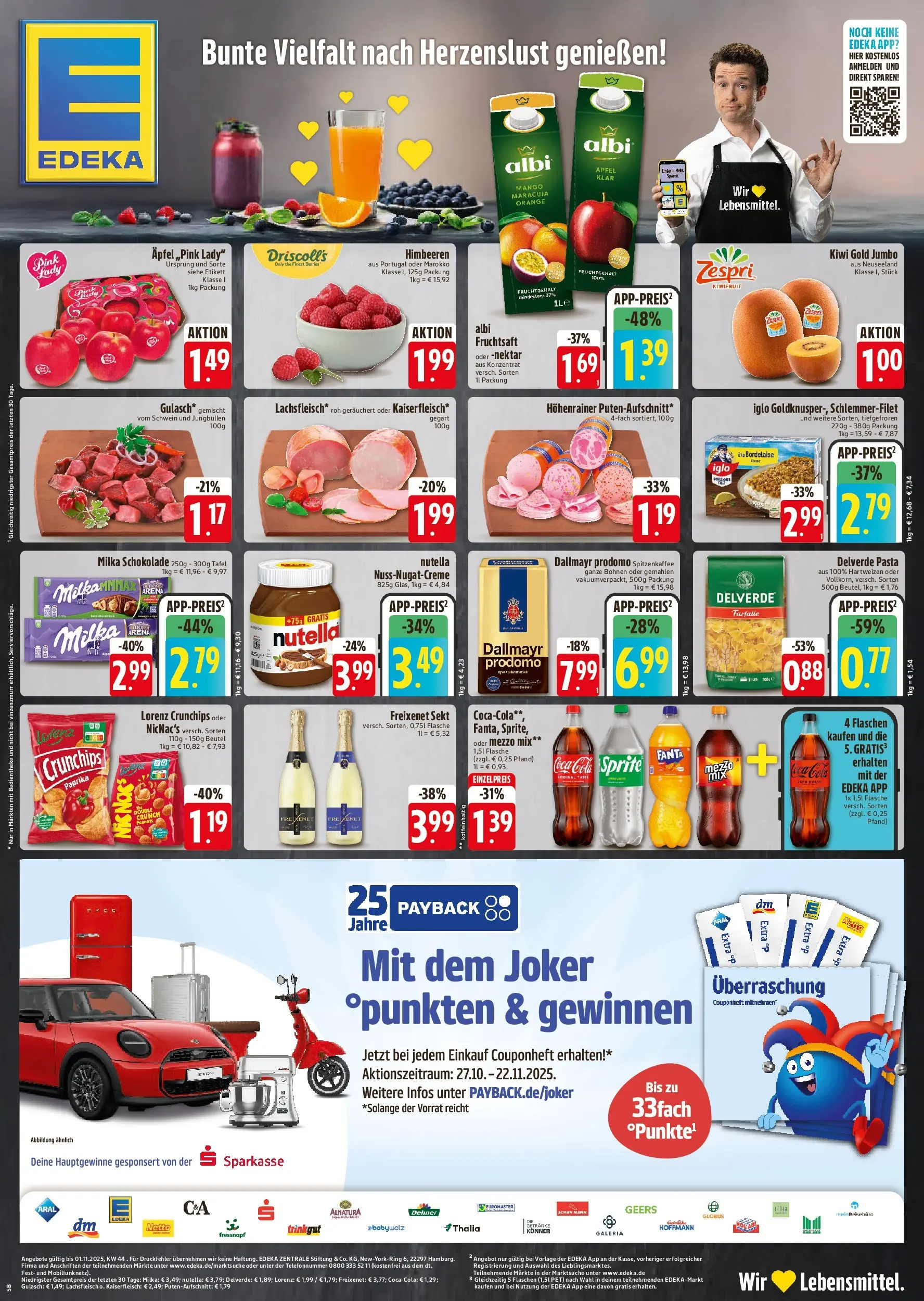 Edeka prospekt Rötz	 (ab 29.10.2025) » Angebote Online | Seite: 1