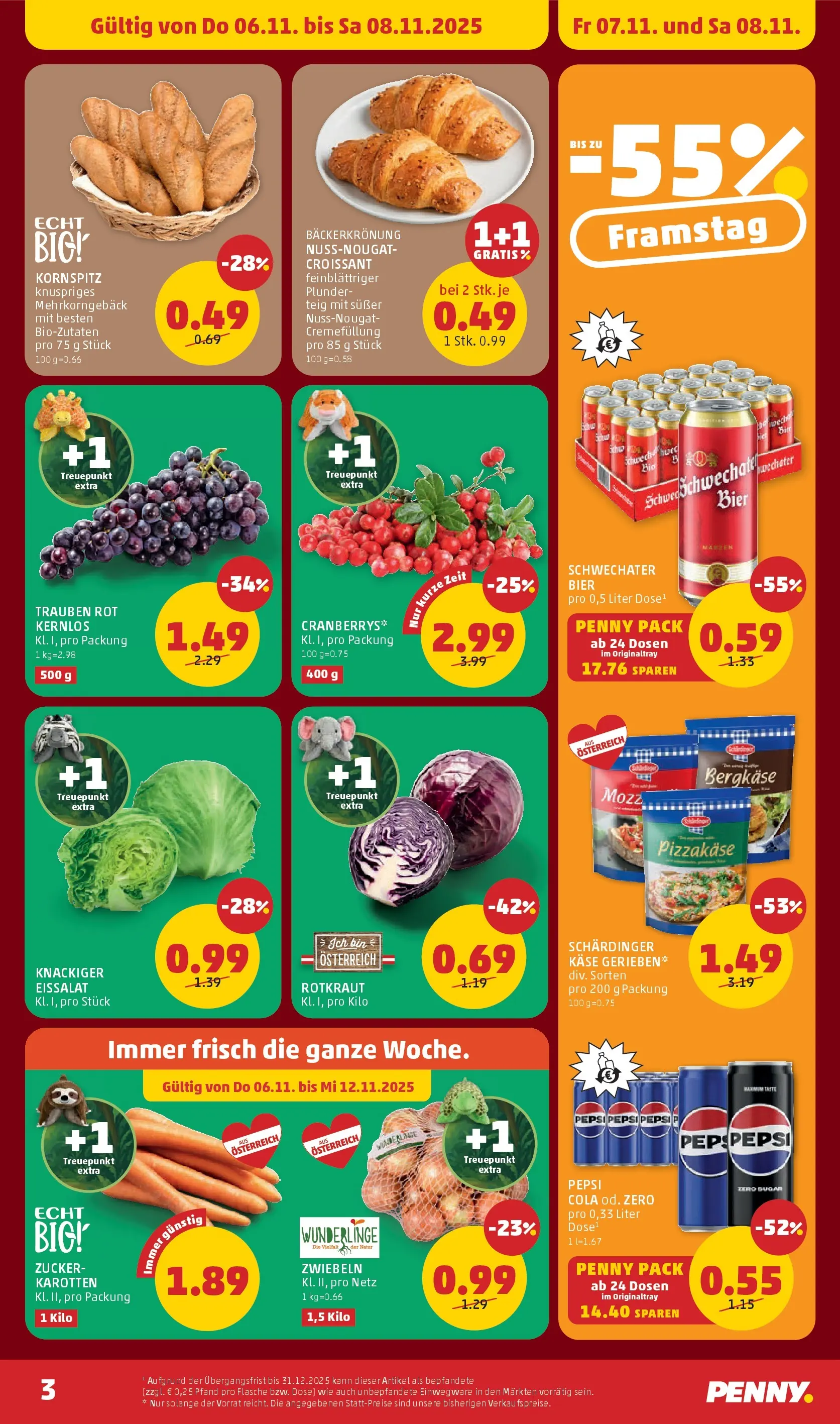 Penny Markt - PENNY: Die ganze Woche sparen. ab (05.11.2025) - Angebote, Prospekt | Seite: 3
