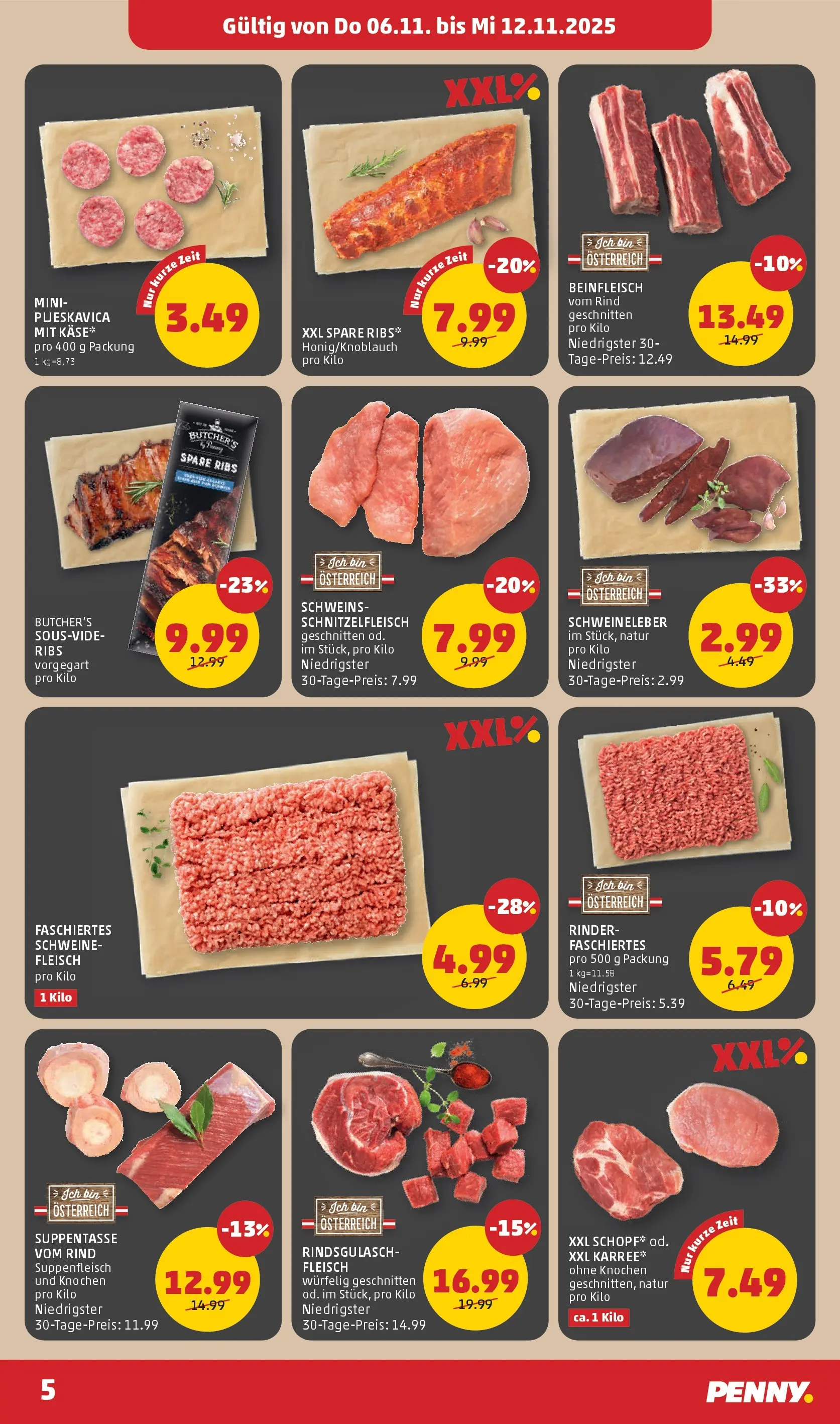 Penny Markt - PENNY: Die ganze Woche sparen. ab (05.11.2025) - Angebote, Prospekt | Seite: 5