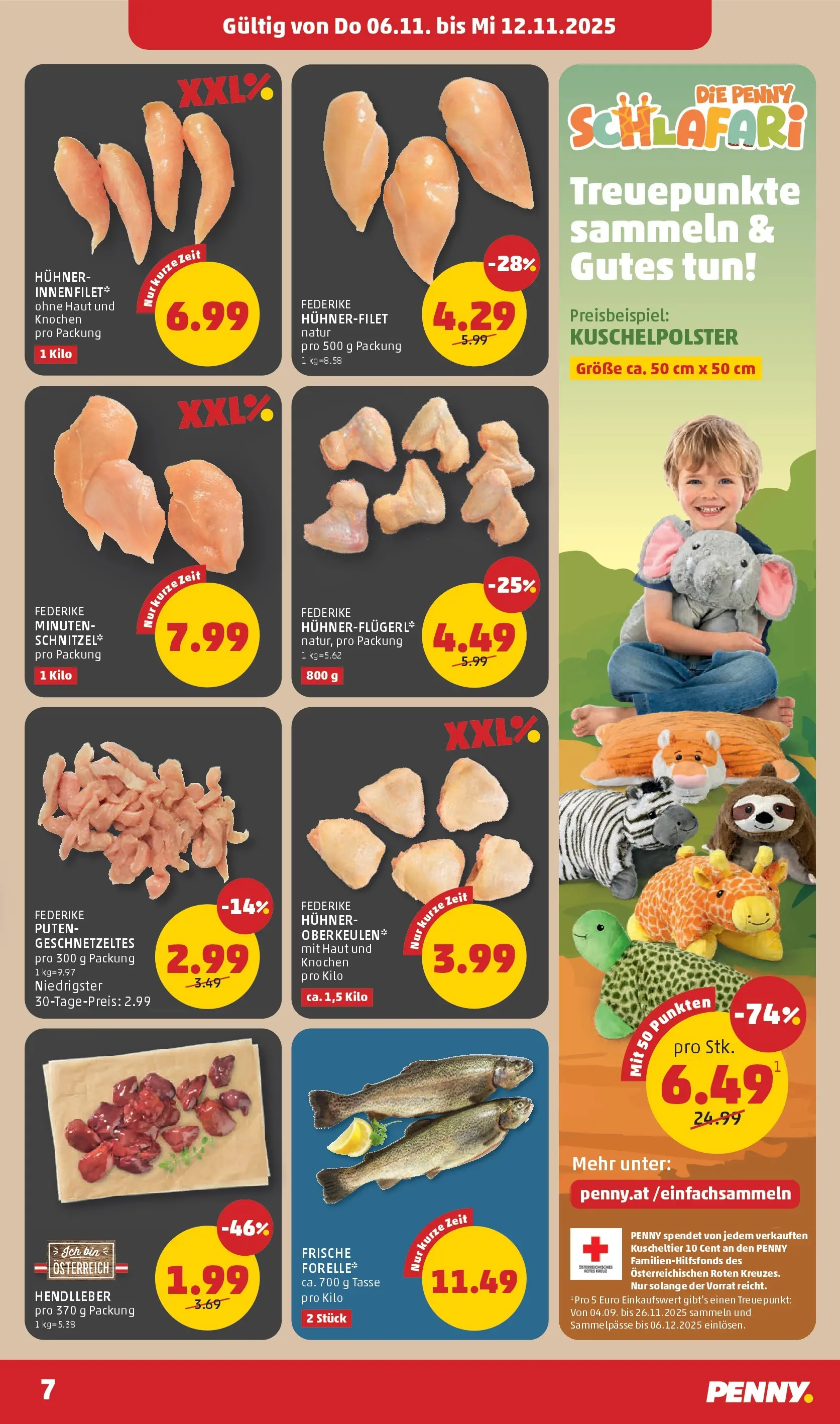 Penny Markt - PENNY: Die ganze Woche sparen. ab (05.11.2025) - Angebote, Prospekt | Seite: 7
