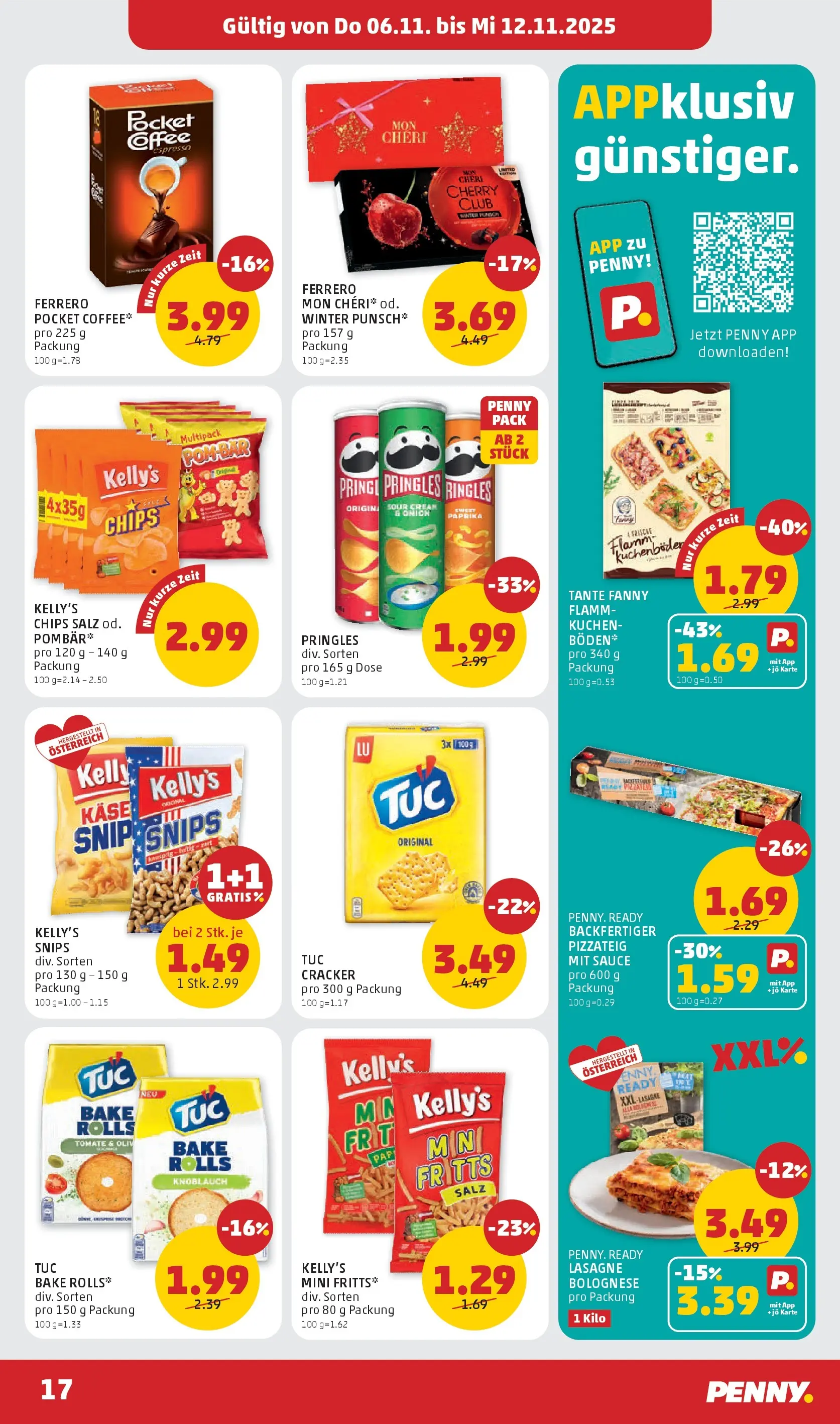 Penny Markt - PENNY: Die ganze Woche sparen. ab (05.11.2025) - Angebote, Prospekt | Seite: 17