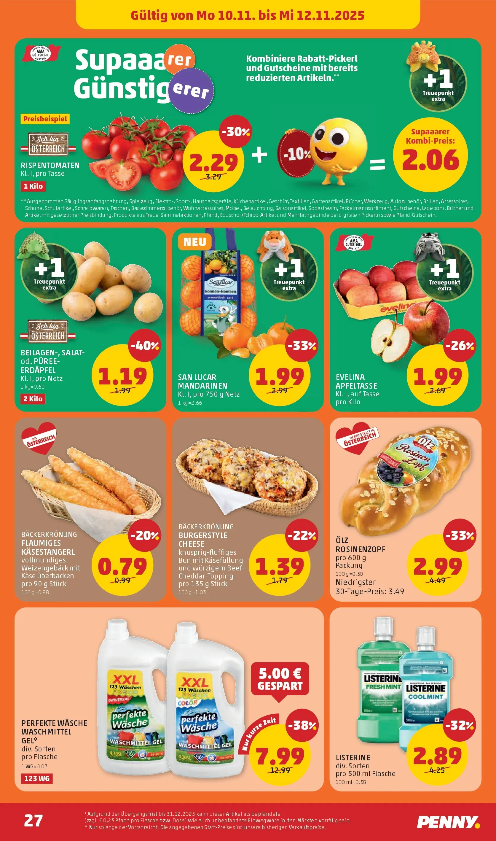 Penny Markt - PENNY: Die ganze Woche sparen. ab (05.11.2025) - Angebote, Prospekt | Seite: 27