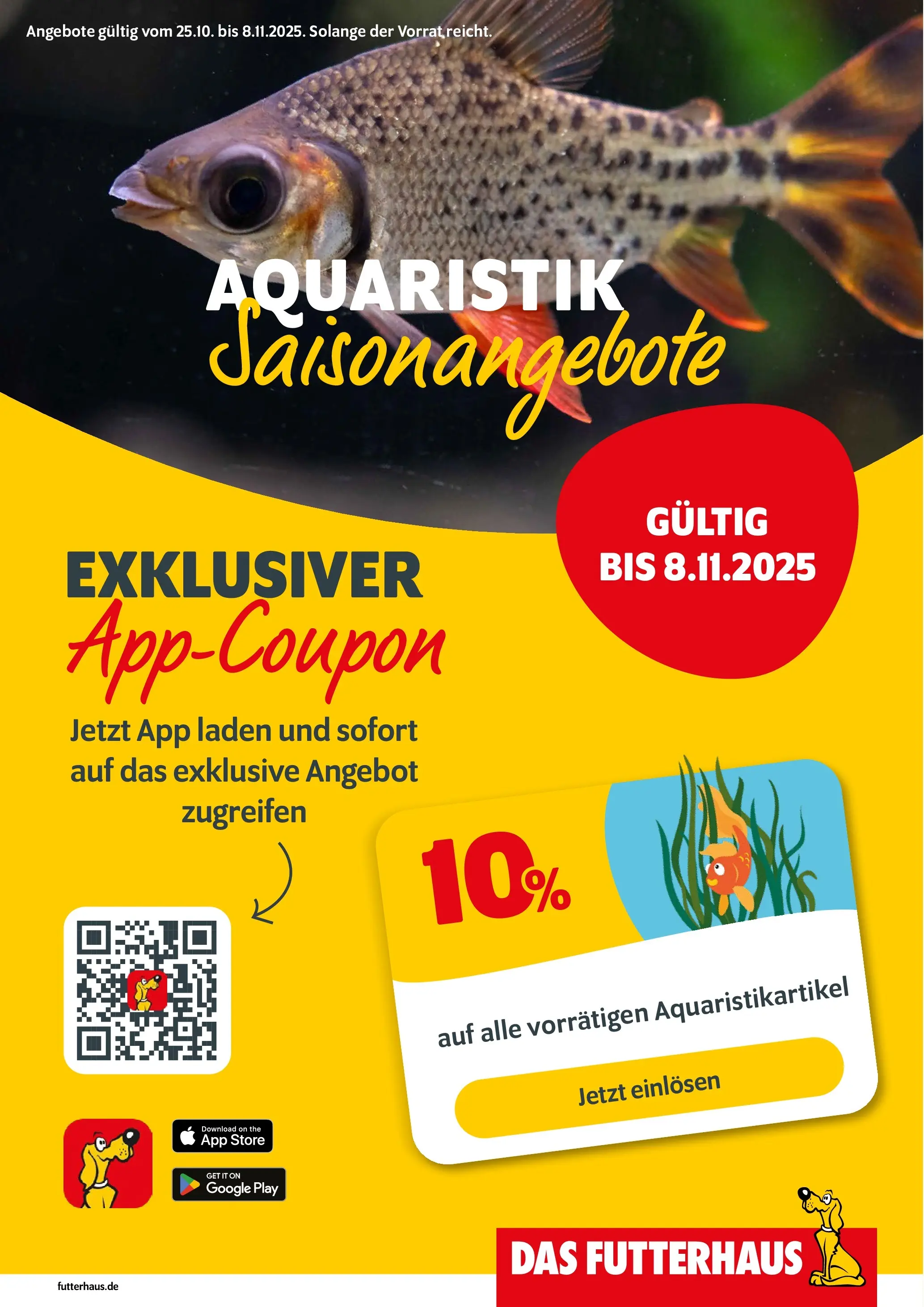 Entdecke - Futterhaus: Aktion Aquaristik (ab 24.10.2025) zum Blättern | Seite: 7