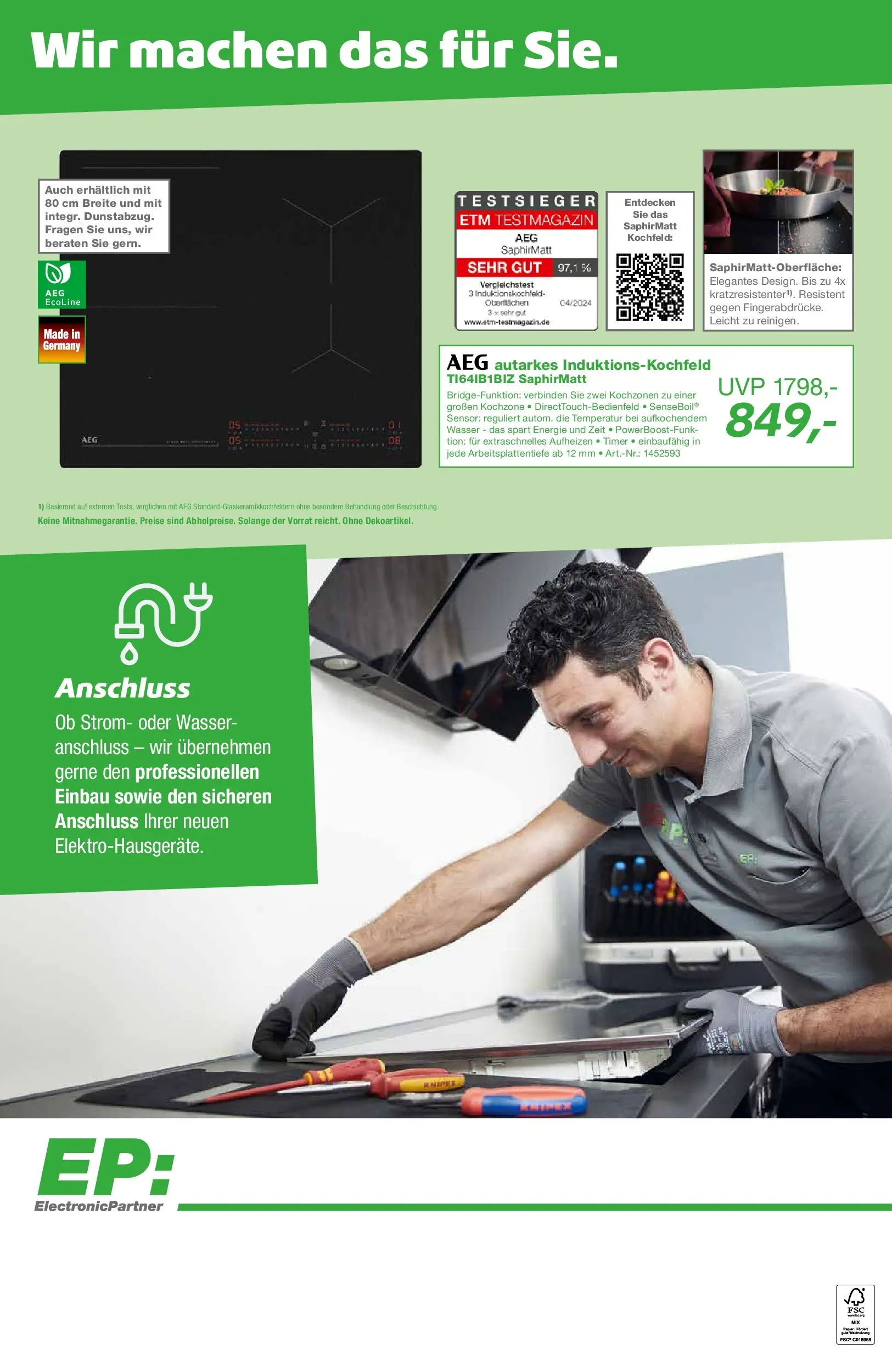 Entdecke - EP: Angebote (ab 30.10.2025) zum Blättern | Seite: 12 | Produkte: AEG, Kochfeld, Wasser