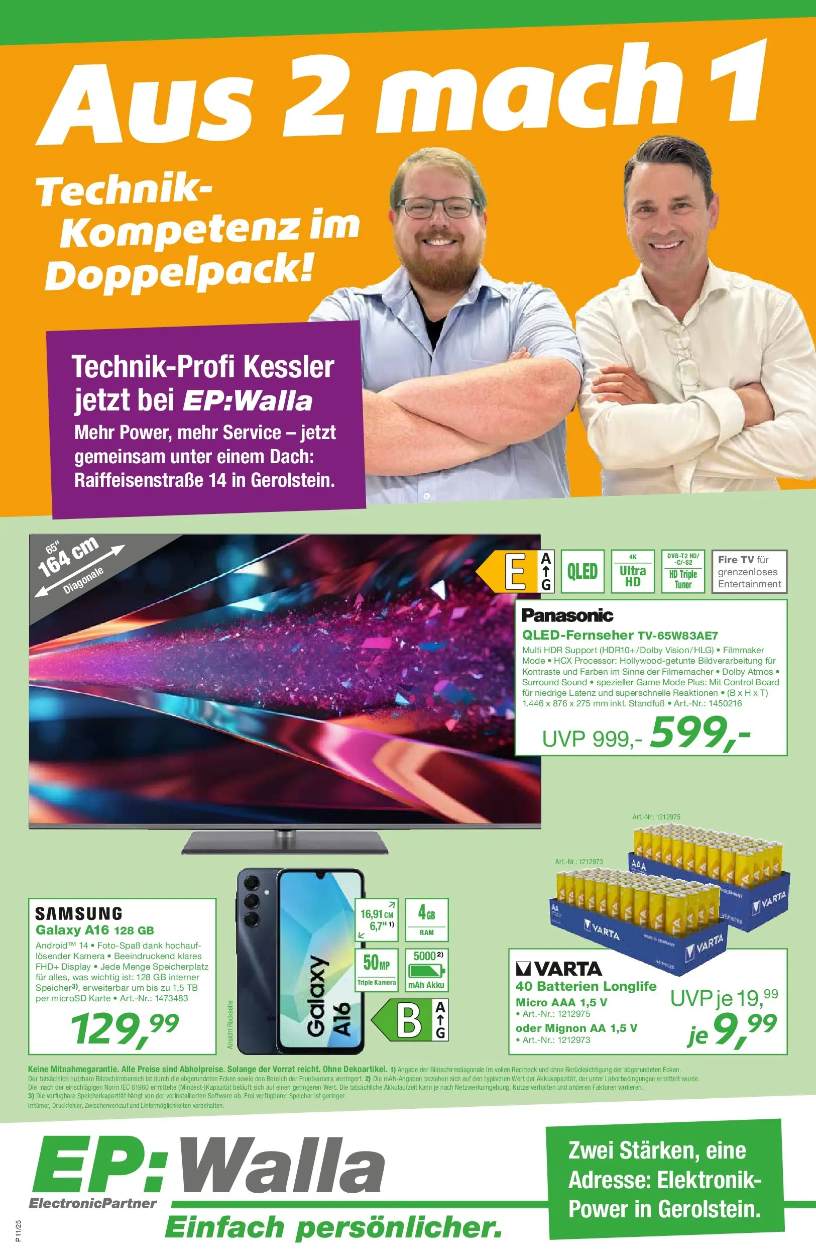 Entdecke - EP: Angebote (ab 30.10.2025) zum Blättern | Seite: 1 | Produkte: Kamera, Panasonic, Batterien, TV