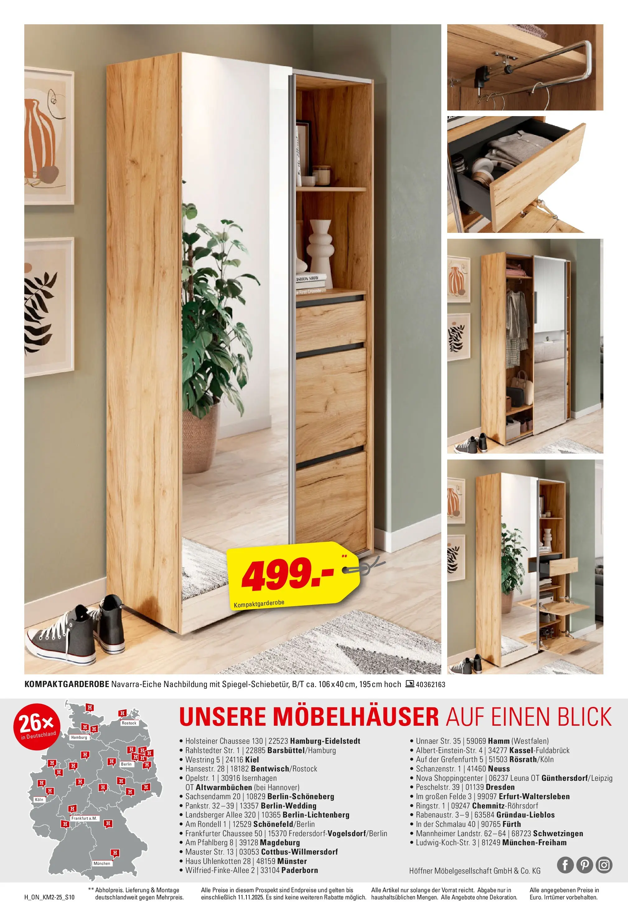 Höffner Prospekt Barsbüttel	 (ab 29.10.2025) zum Blättern | Seite: 10