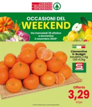 Occasioni del weekend
